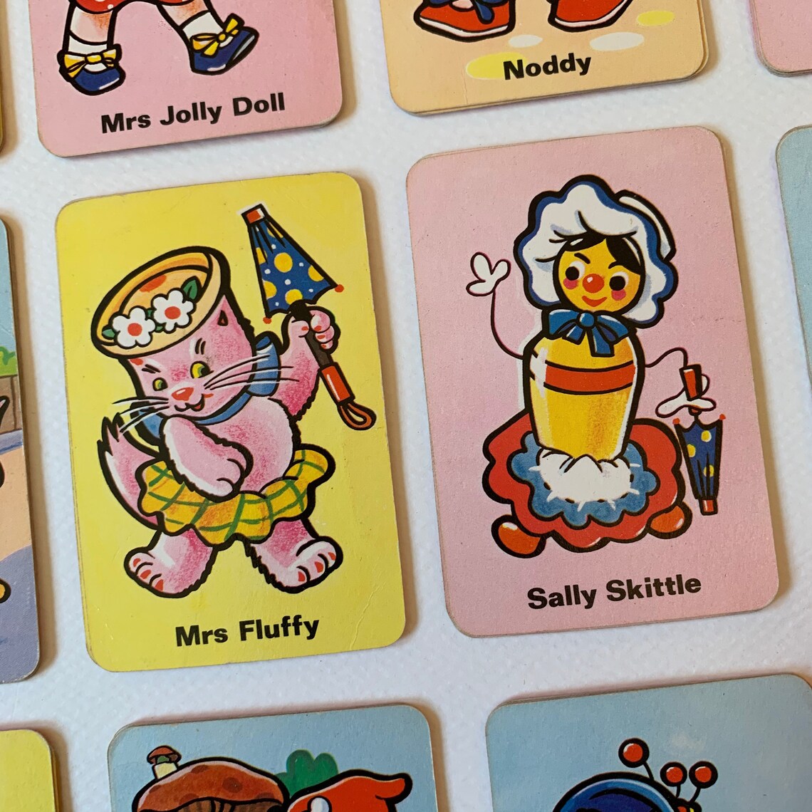 Vintage Illustrated Noddy Snap Pepys Card Game 1975 Pepys Etsy UK