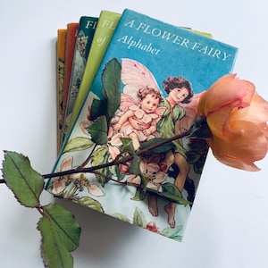 Book Lovers Amazing Flower Fairies - Cicely M. Barker Blackie Vintage Artwork Recycled Literary Gift