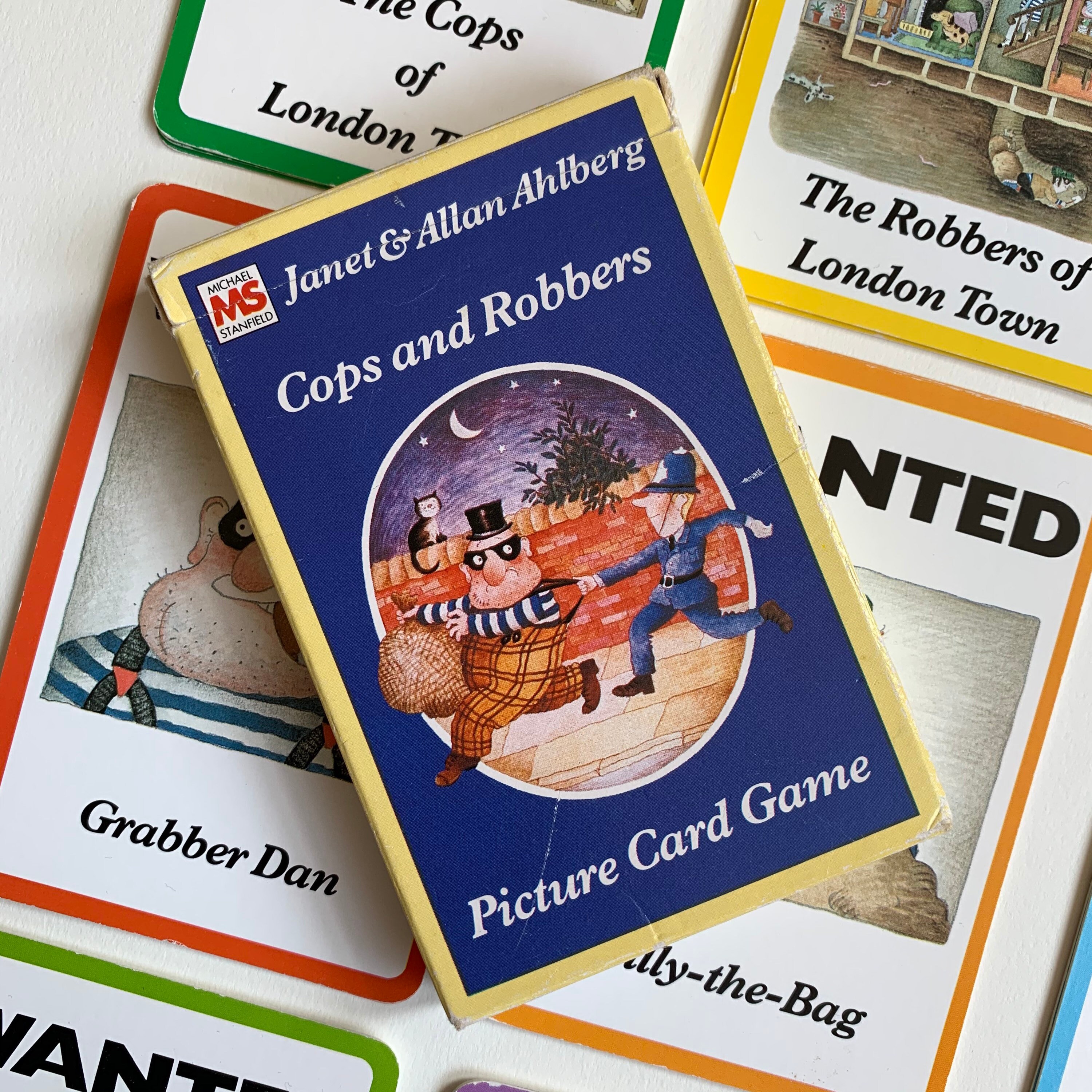 Janet Allan Ahlberg Cops And Robbers Picture Card Game Etsy Janet Allan Ahlberg Cops And Robbers Picture Card Game Etsy
