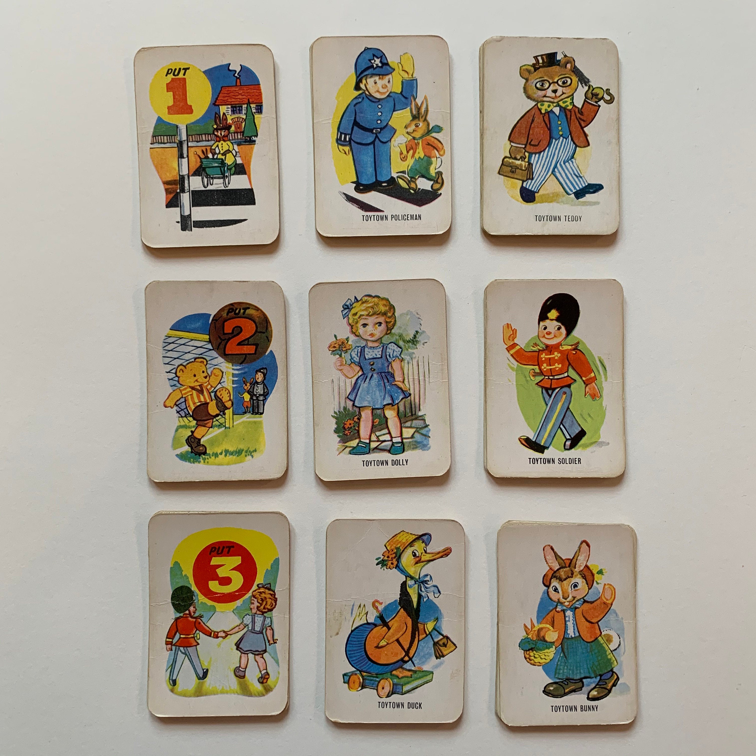 Vintage Happy Families Playing Cards 1960s 1980s Vintage | Etsy