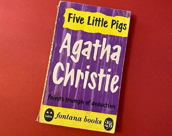 Five Little Pigs - Agatha Christie Fontana Books 1959 First Edition Print