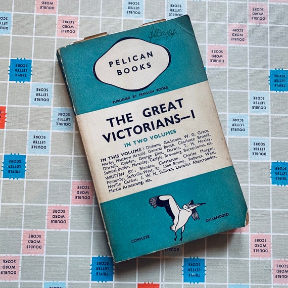 5 Vintage Pelican Penguin 1937 1938 The Great Victorians Books 1