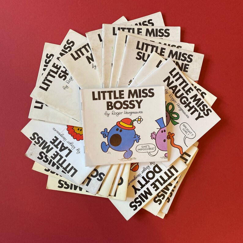 Little Miss 1980s Roger Hargreaves books Original Vintage | Etsy