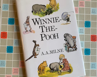 Winnie The Pooh 1980's - A A Milne Books - Christopher Robin books - Vintage Winnie the Pooh & Tigger Lovers Gift