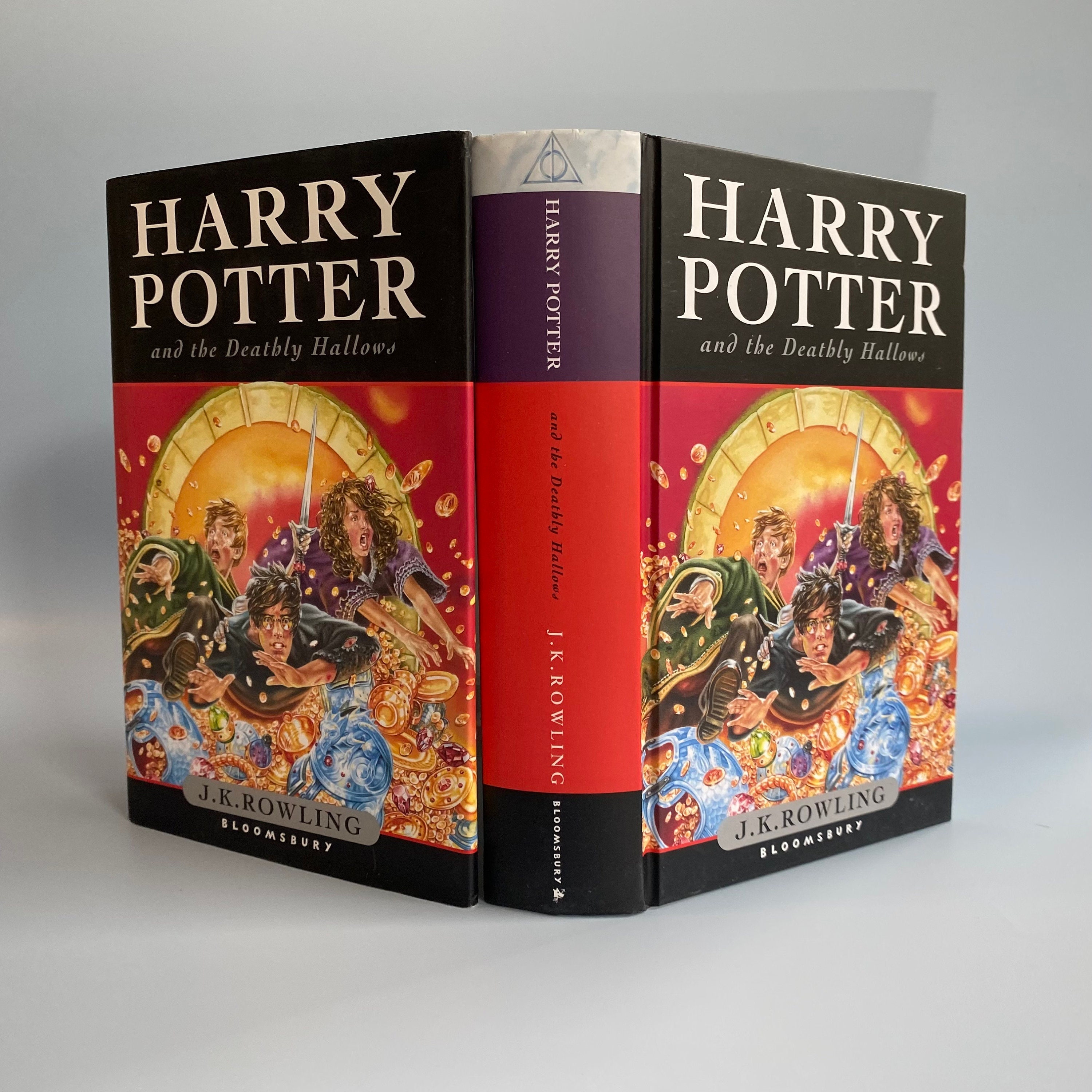 The Deathly Hallows Book Cover