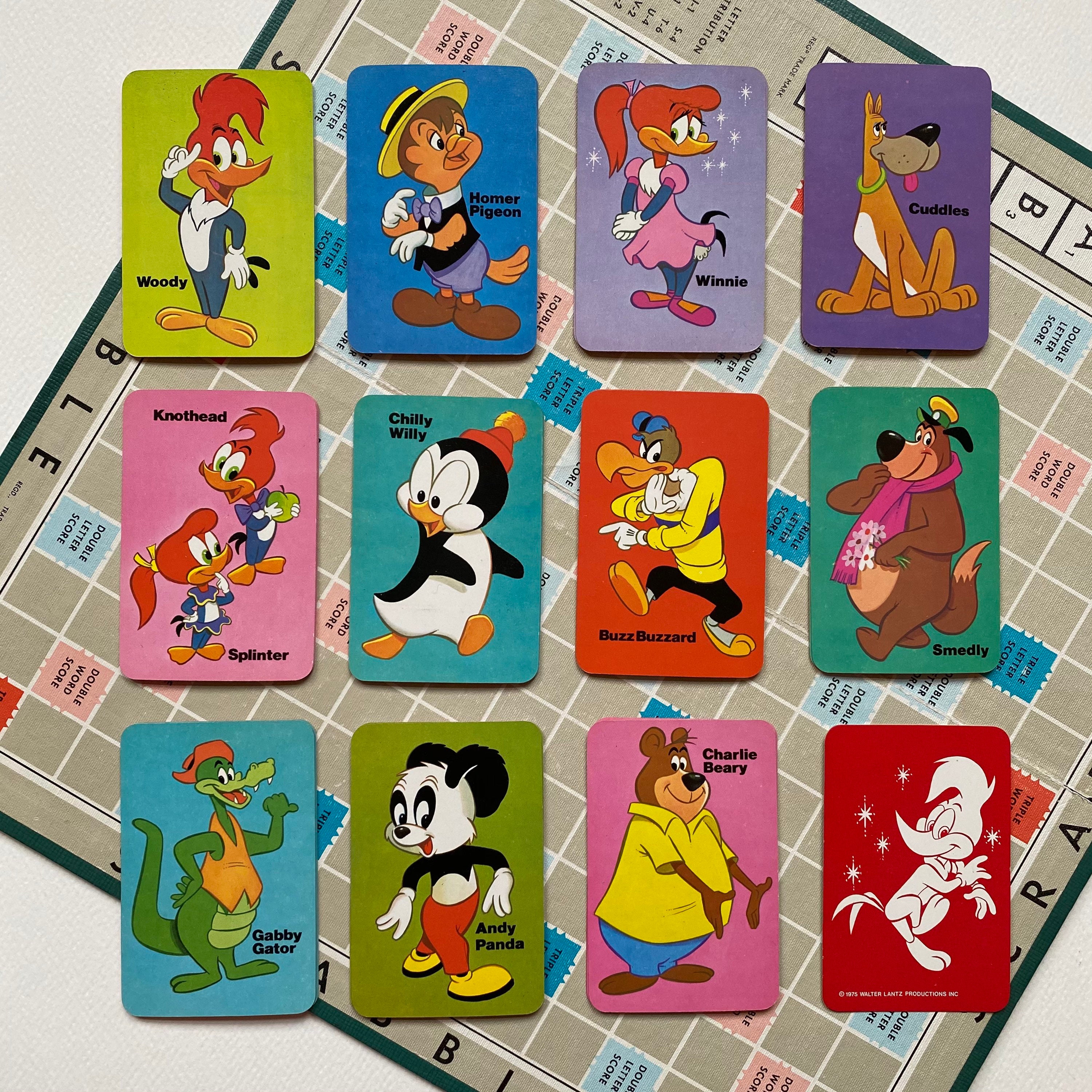 Woody Woodpecker and His Friends 1975 Pepys Playing Card | Etsy