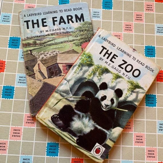 The Farm & the Zoo Ladybird Books Learning to Read 1958 Etsy UK