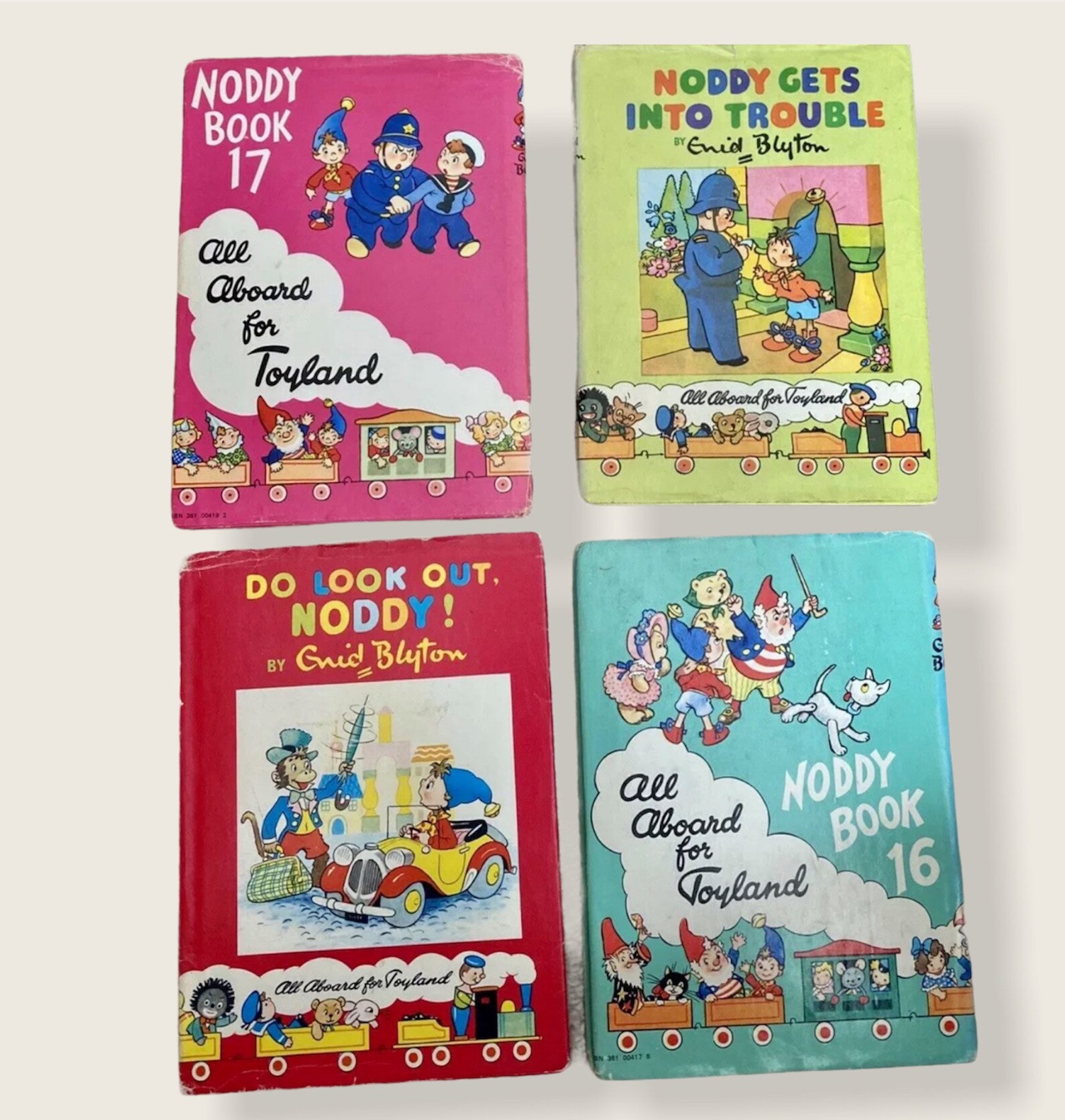24 Complete Set of Noddy Book 1950s 1960s Hardback Enid Etsy UK