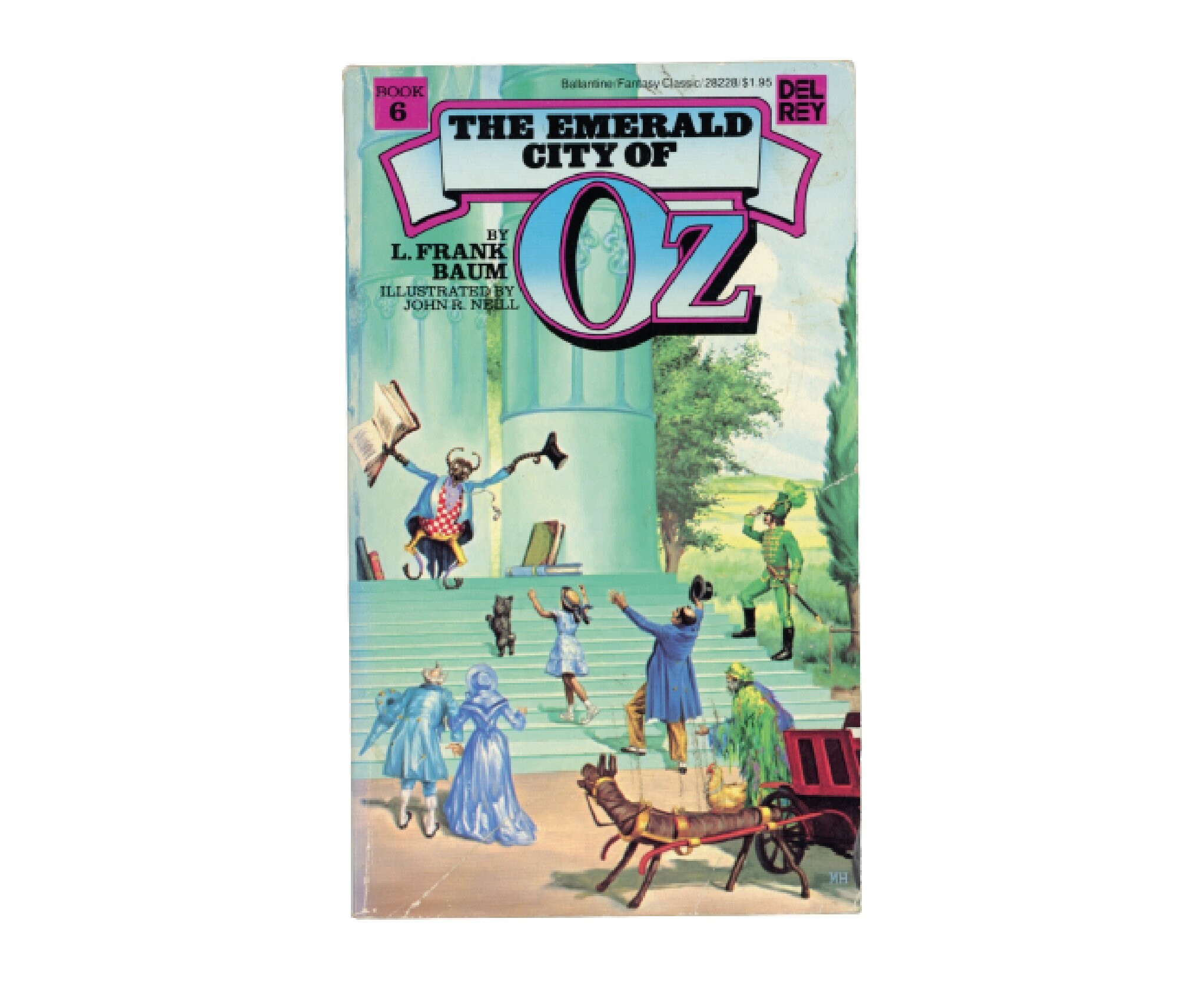 The Emerald City of OZ L Frank Baum Ballantine Fantasy Classics 1979  Childrens Bedtime Story Books - Etsy