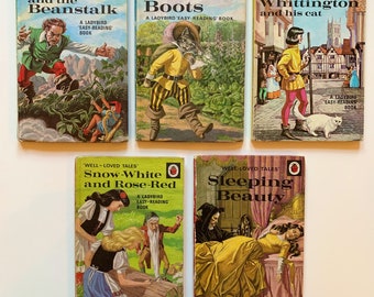 Ladybird Books of Well Loved Tales 1965 - 1969 - Bedtime Story Book Gift - Series 606D