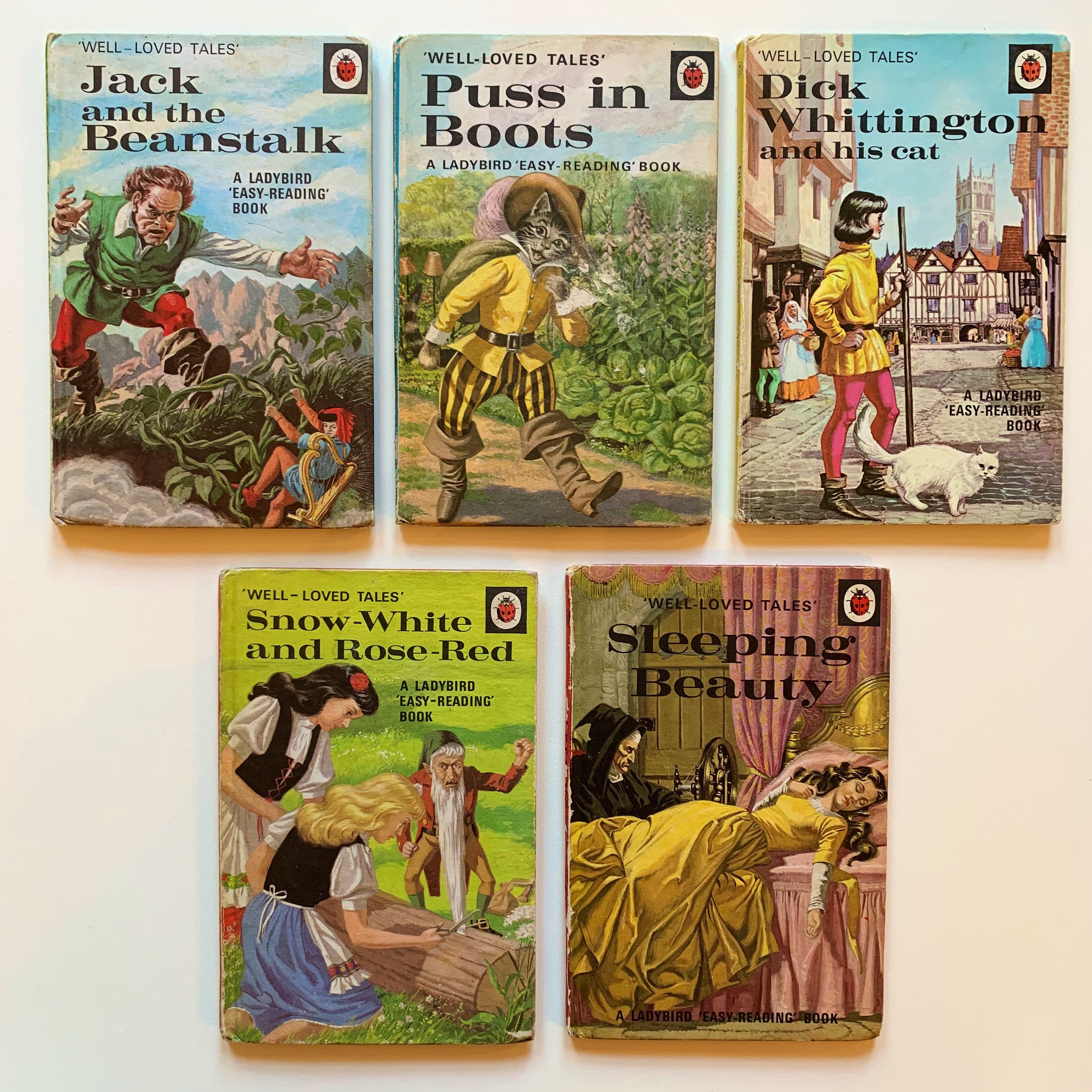 Ladybird Books of Well Loved Tales 1965 1969 Bedtime Story Etsy UK