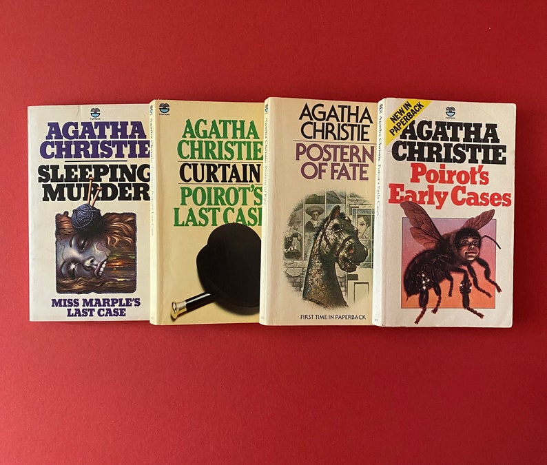 Vintage Agatha Christie Fontana Books Later Titles First Published in Paperback Fontana 1970s image 2