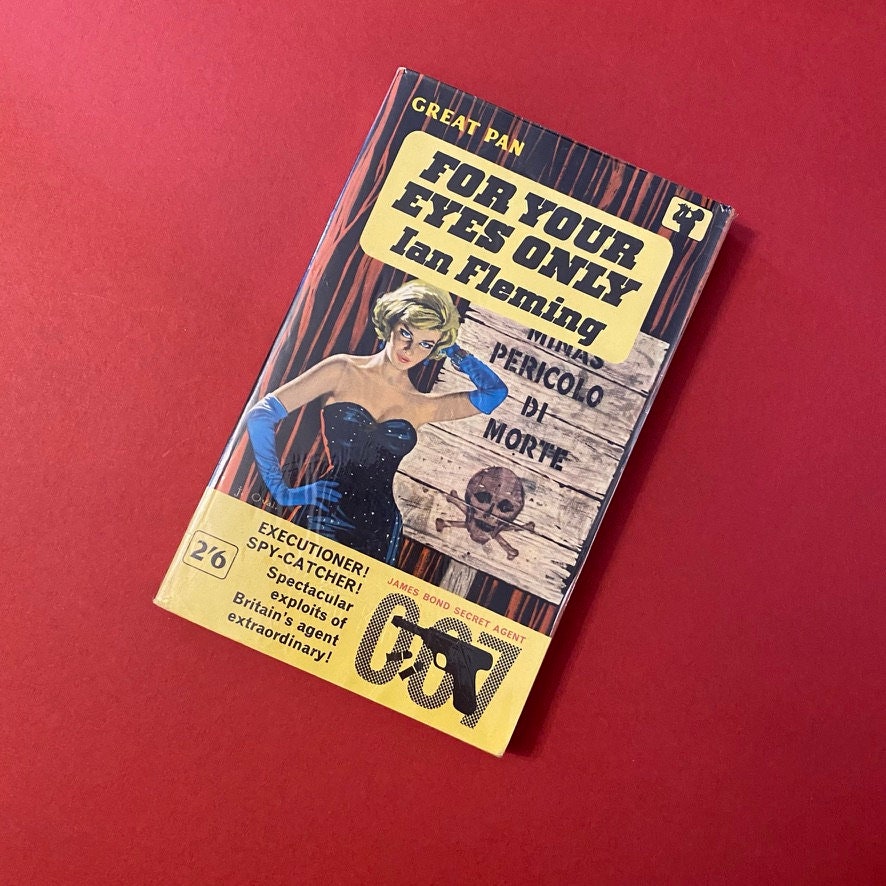 James Bond Book Collection Bond Lover Rare Collection of 6 Etsy