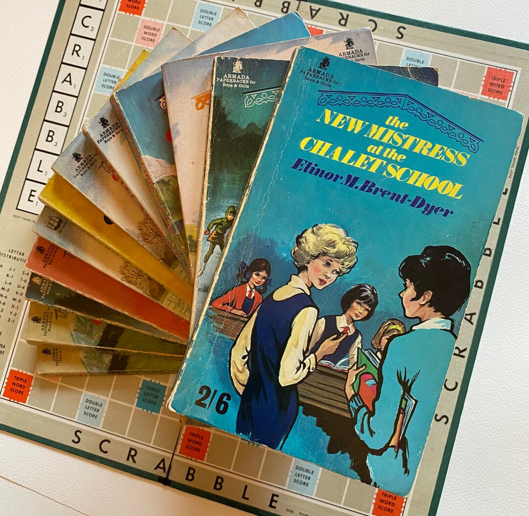 Chalet Girls Lovers Elinor M.BrentDyer Armada Bücher Früheste Umschläge 1960er 1970er Jahre