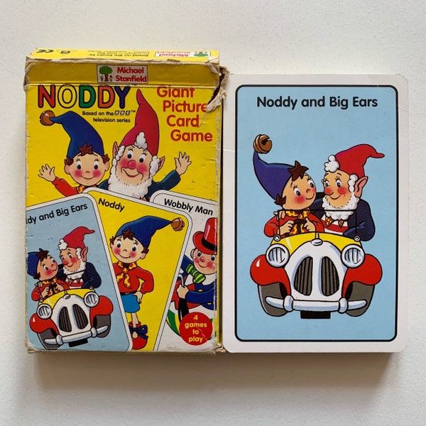 Noddy Card Game Etsy UK