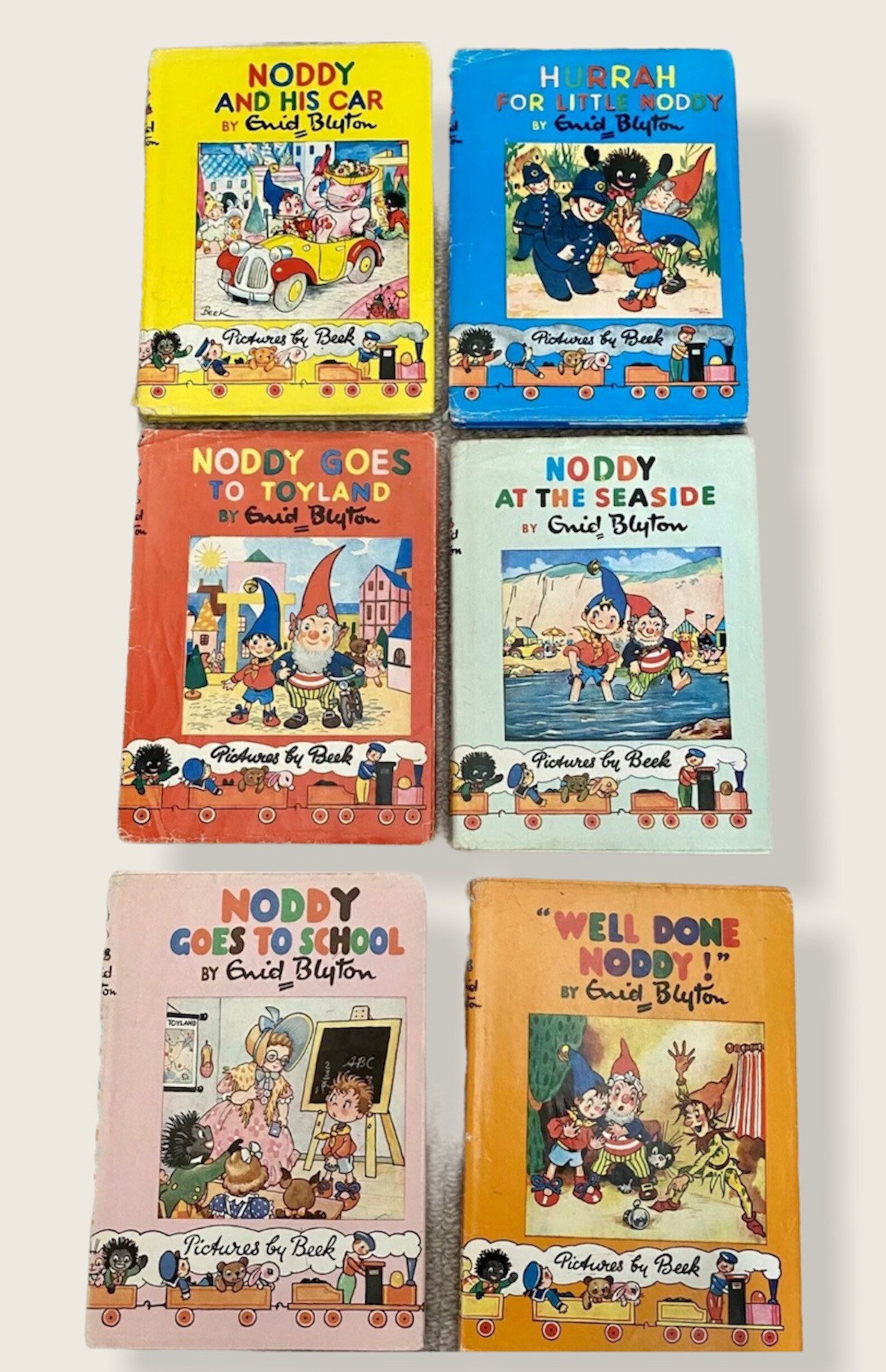 24 Complete Set of Noddy Book 1950s 1960s Hardback Enid Etsy UK