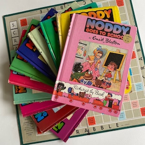 Noddy Book 1960s - 1970s Hardback - Enid Blyton Noddy -  BEEK Illustrations - Noddy Gift