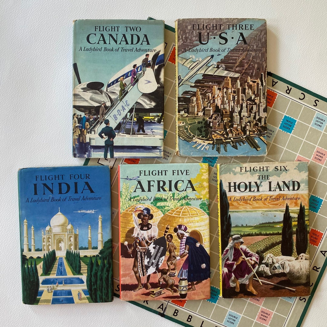 Vintage Collection British Adventure Books - Set of 5