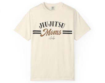 JiuJitSu Moms Club Cute Comfort Colors Relaxed Fit TShirt