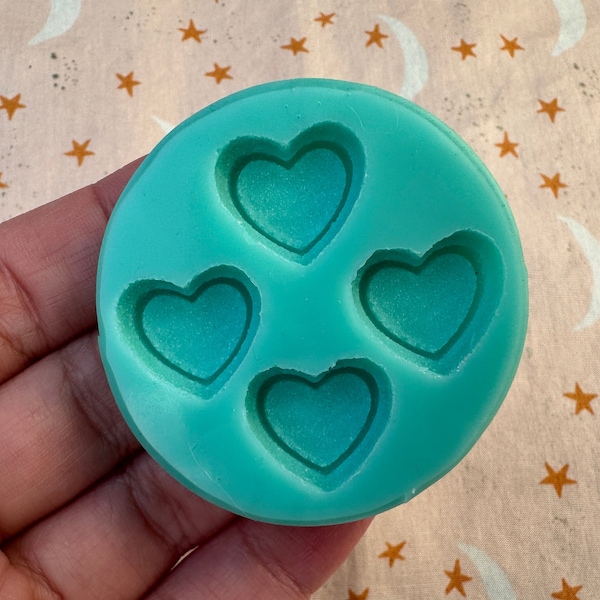 Sugared Hearts Silicone Mold