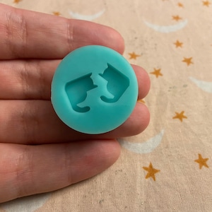 Cat Mini Silicone Mold - Kitty - Earring Set - Resin Bits