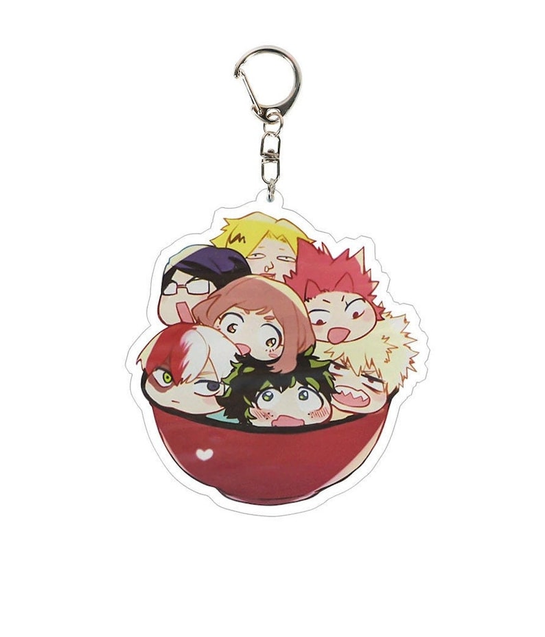My Hero Academia Acrylic Charm Ramen Bowl | Etsy