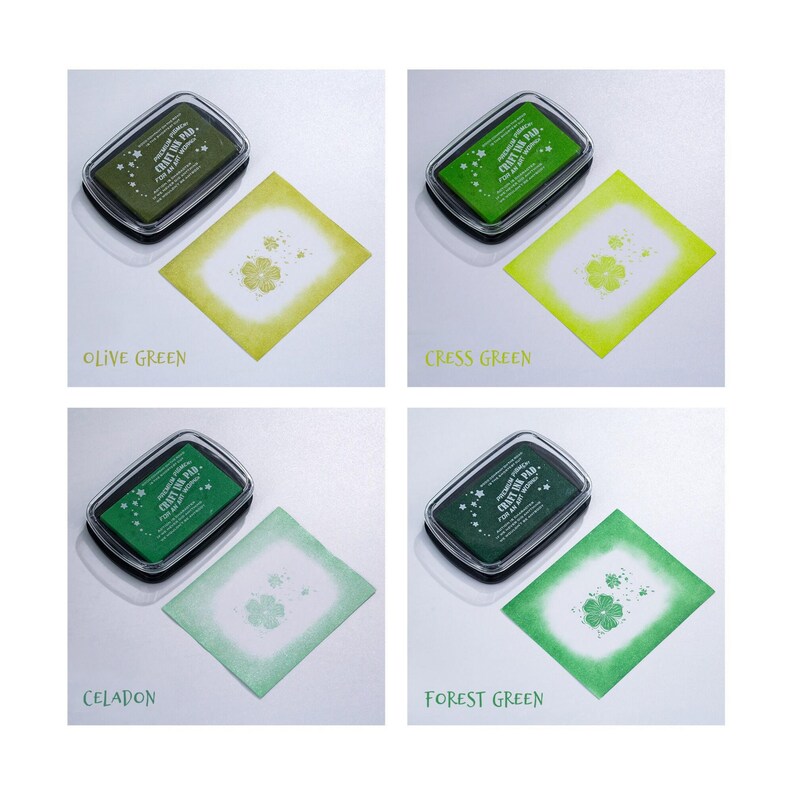 Large Ink Pad, 23 Vibrant Colours, Scrapbooking, Crafting, Stamping, Card Making image 5
