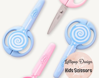 Lollipop Kids Craft Scissors: Blunt Tip Safety Tool