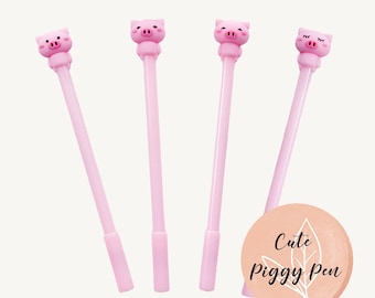Schwarze Gelstifte, Piggy Pen, Schulanfang Set, Schulsachen