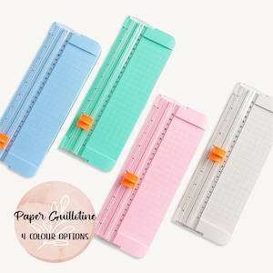Papierguillotine, ambachtelijke papiersnijder, logboektool voor scrapbooking