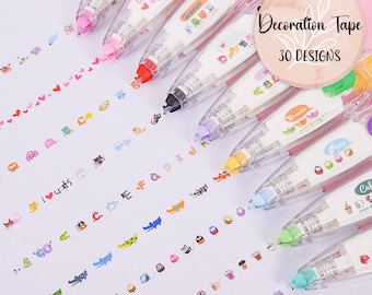 Decoration Tape Pen, Journaling, Scrapbooking Decor, Planner Framing Tape, 4 Meters
