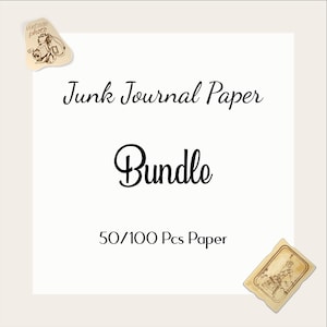 Lot de papier journal indésirable, pack de scrapbooking éphémères, tenue de journal, fragments de rebut de collage
