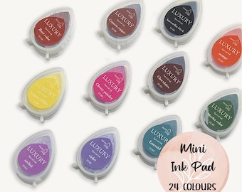 Traankussen: 24 levendige kleuren voor scrapbooking