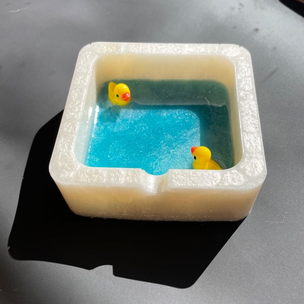 Bathtub with ducks| Ashtray| Trinket Tray| Flower Ashtray