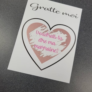 Scratch card / godmother / godfather