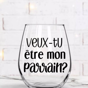 Veux-tu être mon parrain ? - Emporte-pièces naissance, anniversaire et  baptême personnalisés - Poppiz Fab