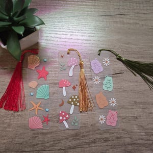 Marque page , signet , bookmark , personnalisation
