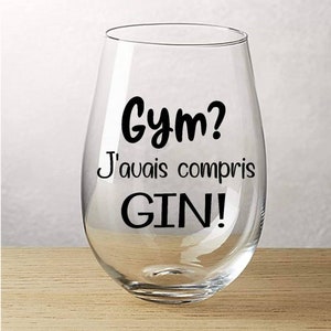 Gym? I heard GIN decal / GYM? I heard GIN decal