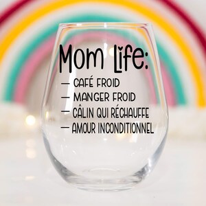 Mom life, aime , café froid , calin