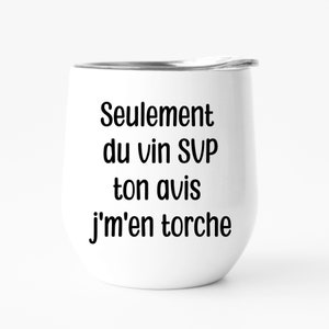 SEULEMENT DU VIN