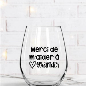 Merci de m'aider à grandir