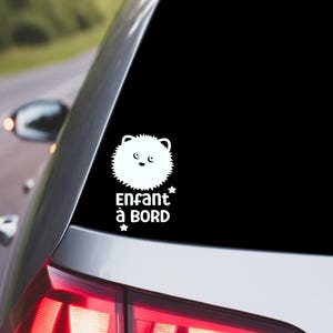 Cute car decal, car decal, vinyl