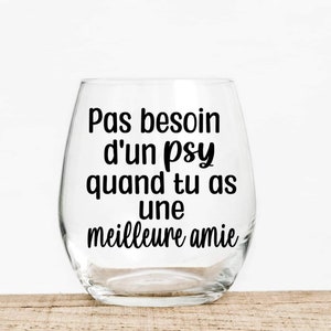 Pas besoin d'un psy quand tu a une meilleure amie