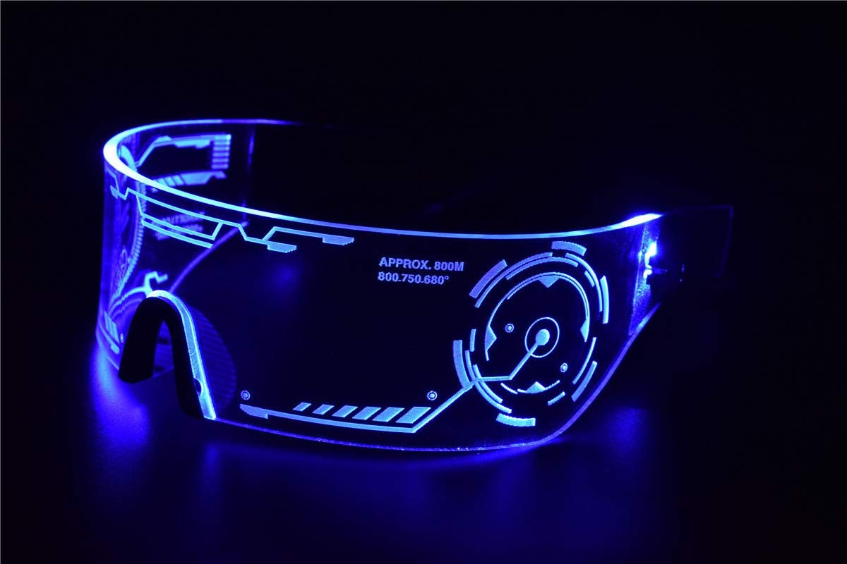 Led visor glasses for cosplay Clearance