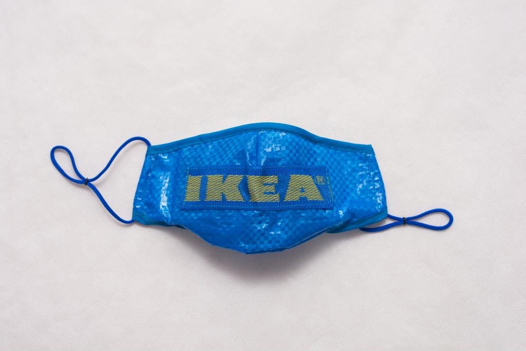 Ikea Face Mask Frakta Bag Fashion Mask Covering Etsy