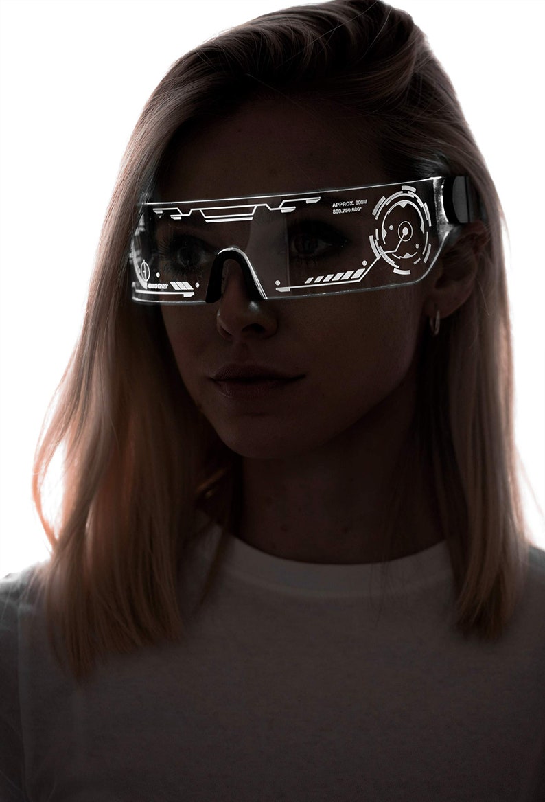 светящиеся очки cyberpunk фото 81
