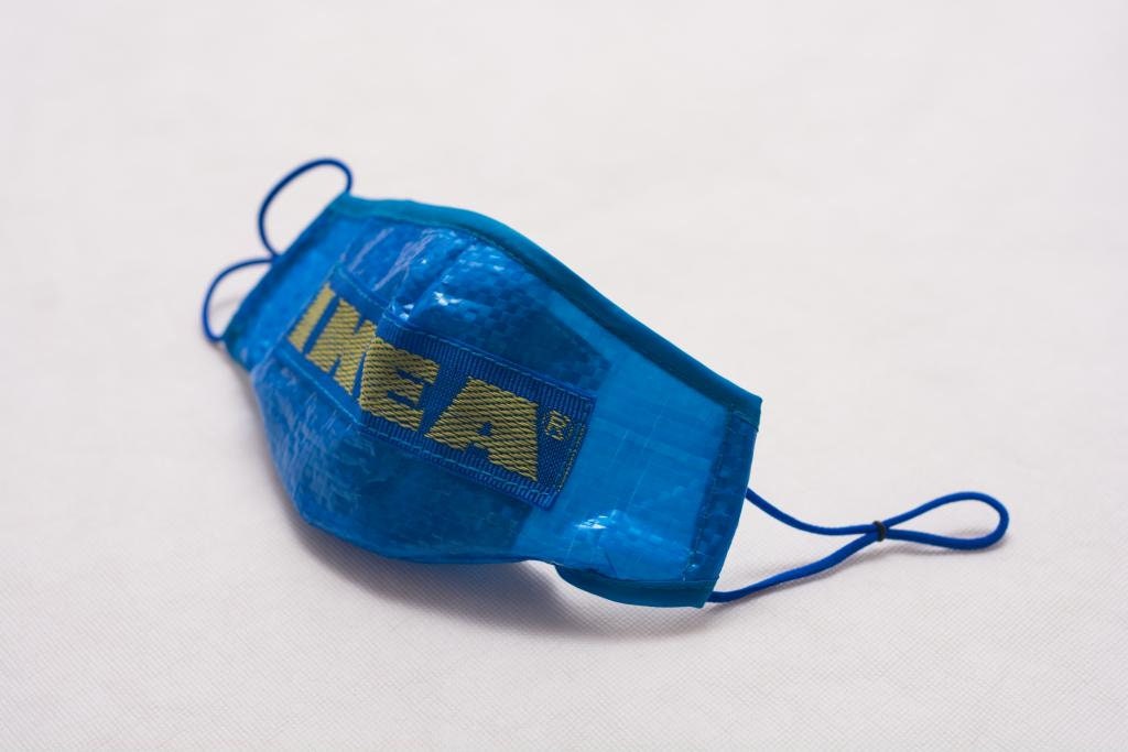 Ikea Face Mask Frakta Bag Fashion Mask Covering Etsy