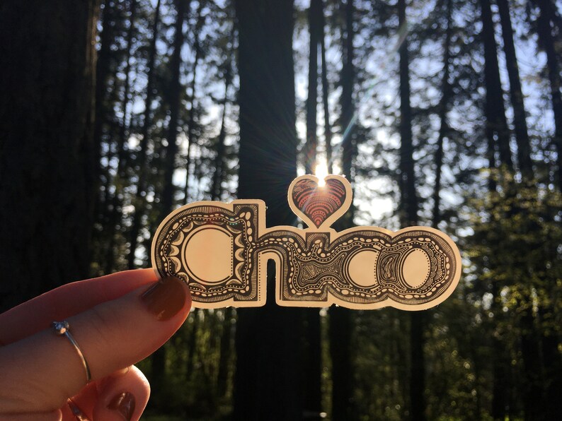 Chico California Sticker | Weatherproof Vinyl Decal | Illustrated CSU ...