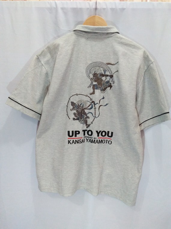 Vtg Kansai Yamamoto 90s Embroidery Spellout
