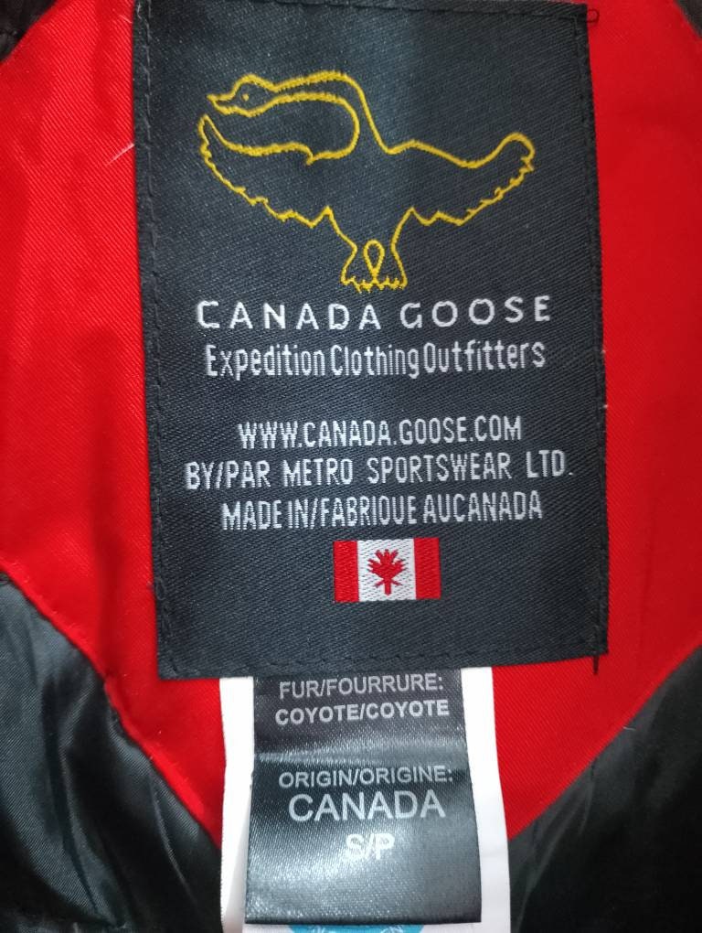Canada Goose Expidition Jacket Winter Jacket Red Etsy